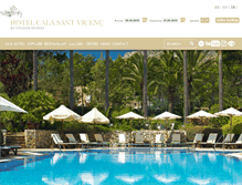 Tablet Screenshot of hotelcala.com